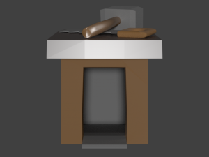 builder hut clash of clans Modello 3D