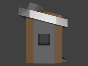 builder hut clash of clans 3D Model