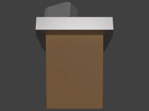 builder hut clash of clans 3D Model
