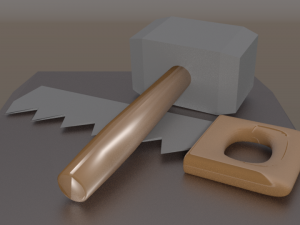 builder hut clash of clans Modello 3D