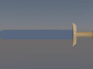 sword lowpoly 3D Model