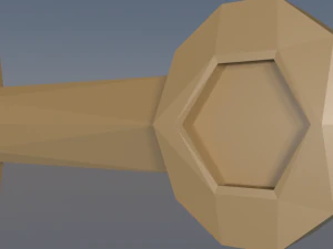 sword lowpoly 3D Model