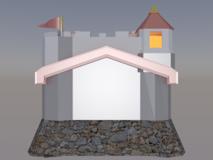 town hall level 11 clash of clans 3D Model