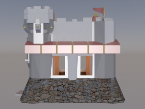town hall level 11 clash of clans 3D Model