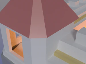 town hall level 11 clash of clans 3D Model
