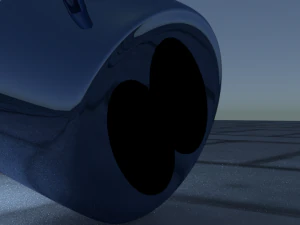 light bulb on floor 3D Model