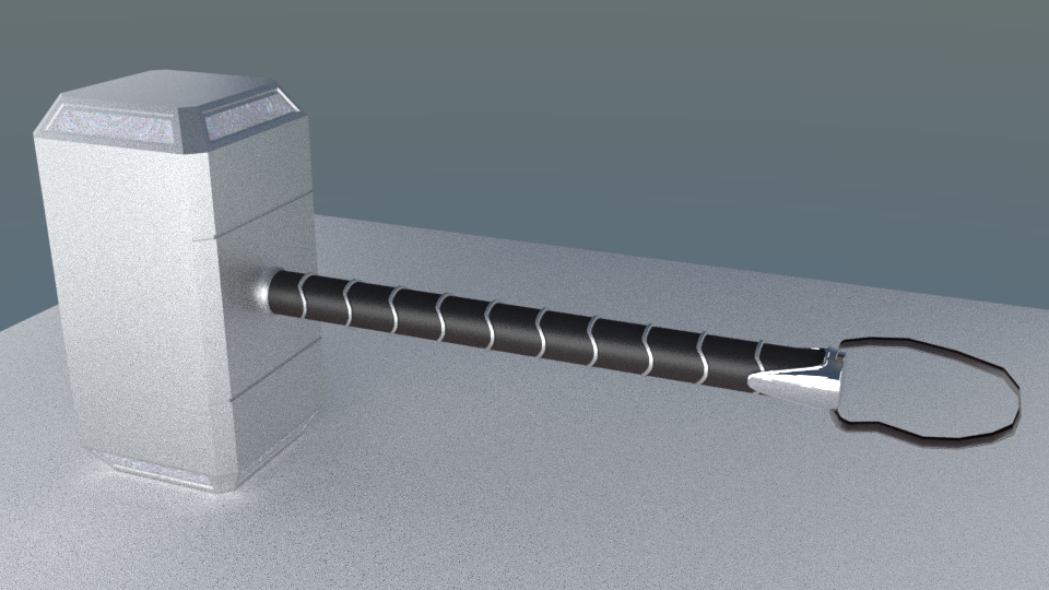 Thor Hammer 3d Model In Sci Fi 3dexport