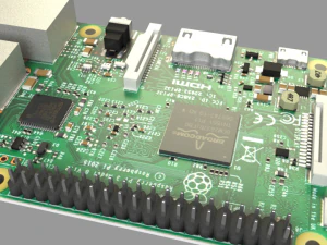 raspberry pi 3D Model