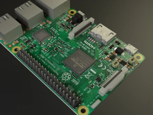 raspberry pi 3D Model