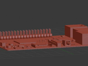 raspberry pi 3D Model