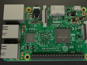 raspberry pi Modelo 3D