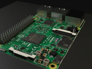 raspberry pi 3D Model