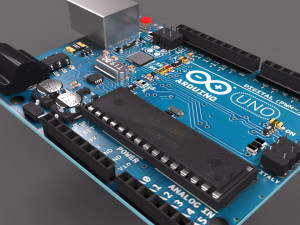 arduino uno 3D-Modell