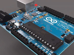 arduino uno 3D Model