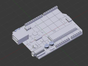 arduino uno 3D Model