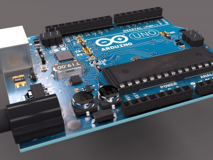 arduino uno 3D-Modell