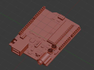 arduino uno 3D Model