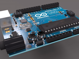 arduino uno 3D-Modell