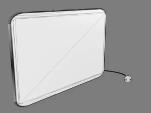 monitor 3D Model