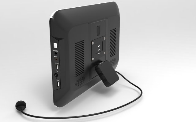 monitor 3D Модель .c4d .max .obj .3ds .fbx .stl .blend 