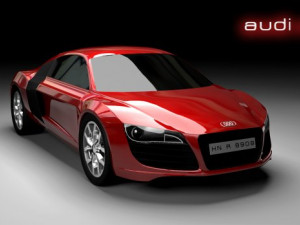 audi r8 3D Model
