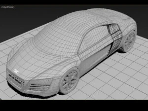 audi r8 3D Model