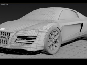 audi r8 3D Model
