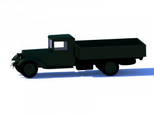 ural zis 355 Modelo 3D