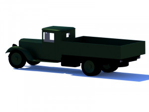 ural zis 355 Modelo 3D