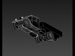 ural zis 355 Modelo 3D