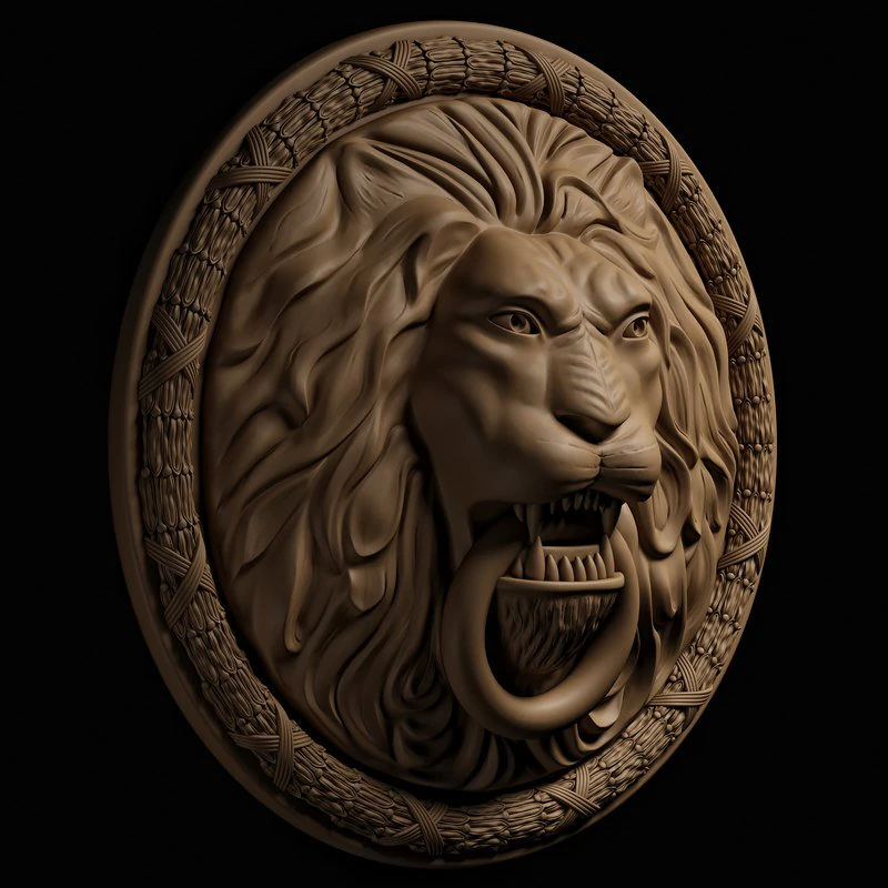 leo face 3D Model .c4d .max .obj .3ds .fbx .stl .blend 
