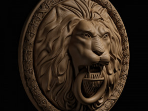 leo face 3D 모델