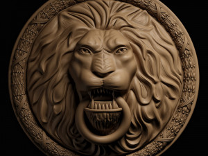 leo face 3D मॉडल
