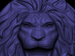 leo face 3D मॉडल