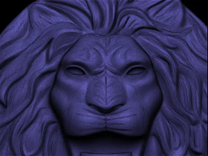 leo face 3D Model