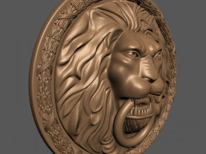 leo face 3D Model