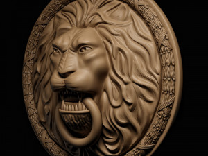 leo face 3D मॉडल