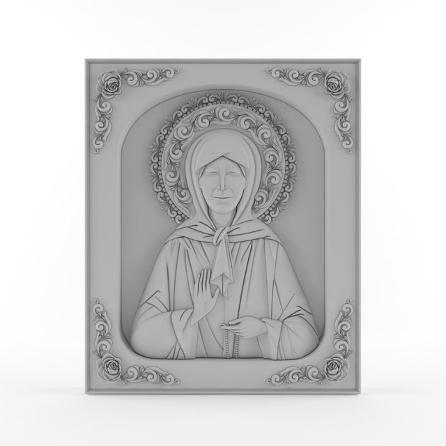 matrona of moscow 3D Model .c4d .max .obj .3ds .fbx .stl .blend 