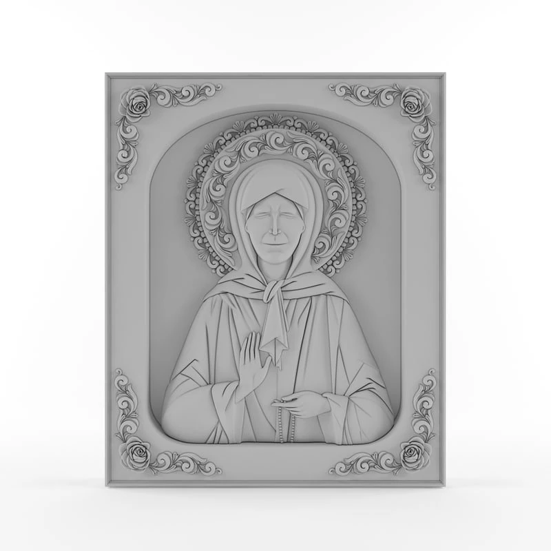matrona of moscow 3D Model .c4d .max .obj .3ds .fbx .stl .blend 