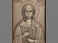 st xenia of st petersburg ksenia blazennaya orthodox christian icon 3D 모델