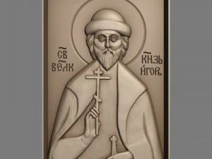 ईसाई आइकन सेंट इगोर 3D मॉडल