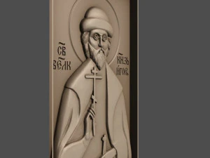 christian icon st igor 3D Model