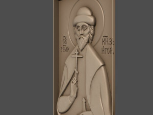 christian icon st igor 3D Модель