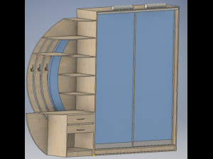 wardrobe 3D Model