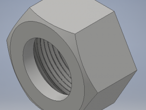 nut 3Dプリントモデル