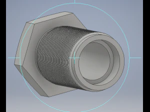 nut 3D Print Model