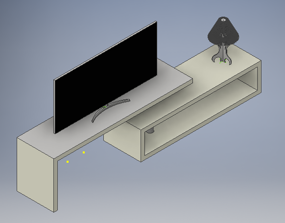 tv table 3D 모델 .c4d .max .obj .3ds .fbx .stl .blend 