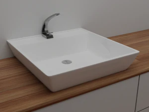 现代水龙头 3D 模型