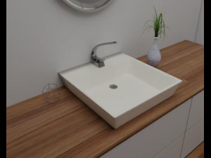 现代水龙头 3D 模型