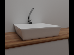 modern water tap 3D Model